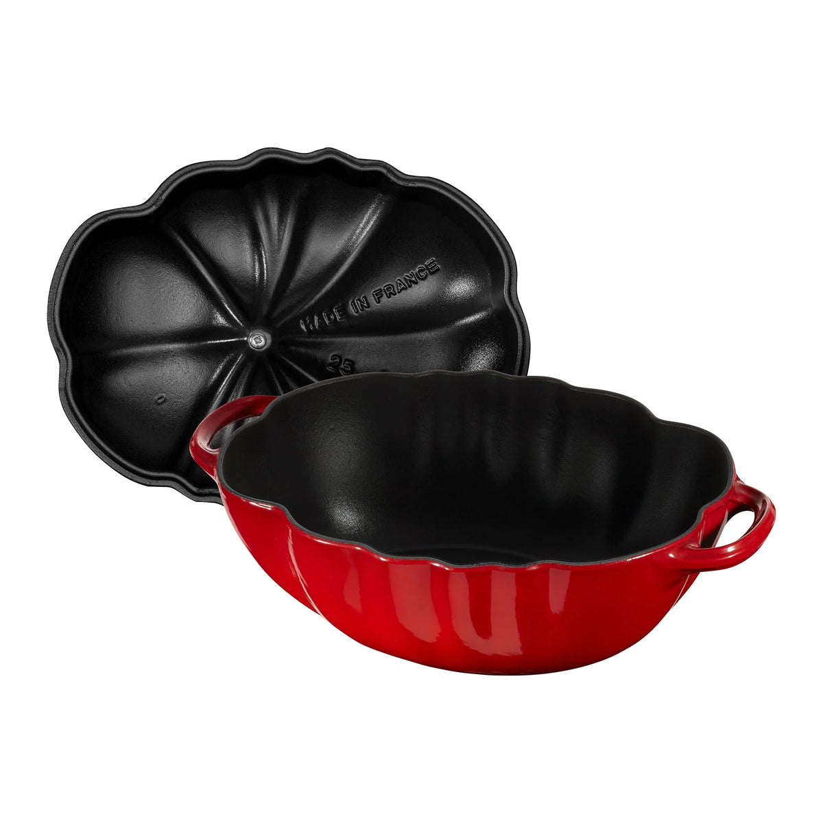 Staub Cast Iron 3-qt Tomato Cocotte - Cherry