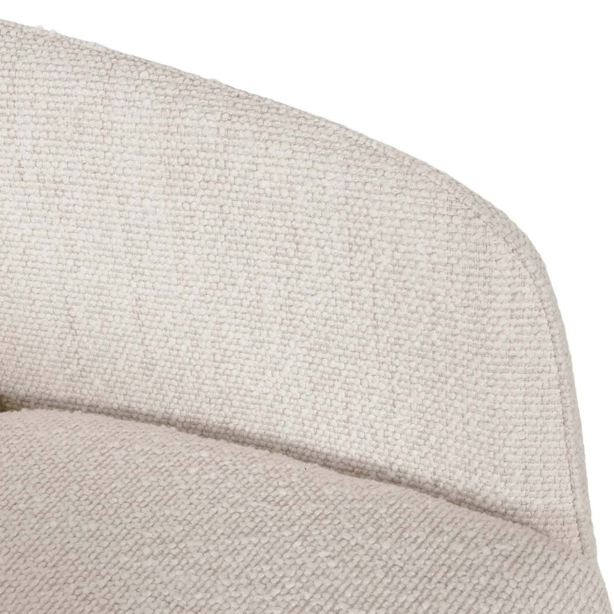Better Homes & Gardens Juliet Office Chair, Ivory Boucle and Matte Black