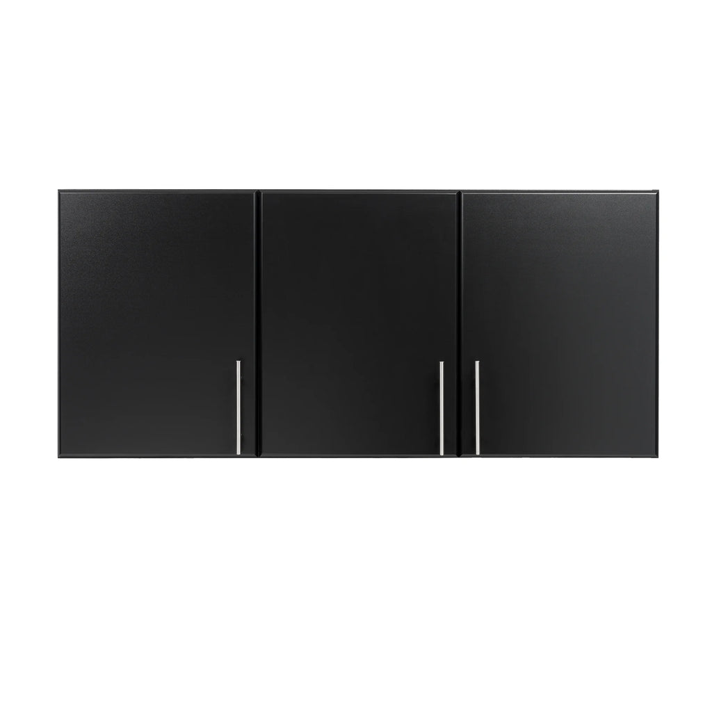 Prepac Elite Wall Cabinet, Versatile Adjustable Garage Wall Cabinet by Prepac, Tall 3-Door, 54"W x 24"H x 12"D, BEW-5424, Black