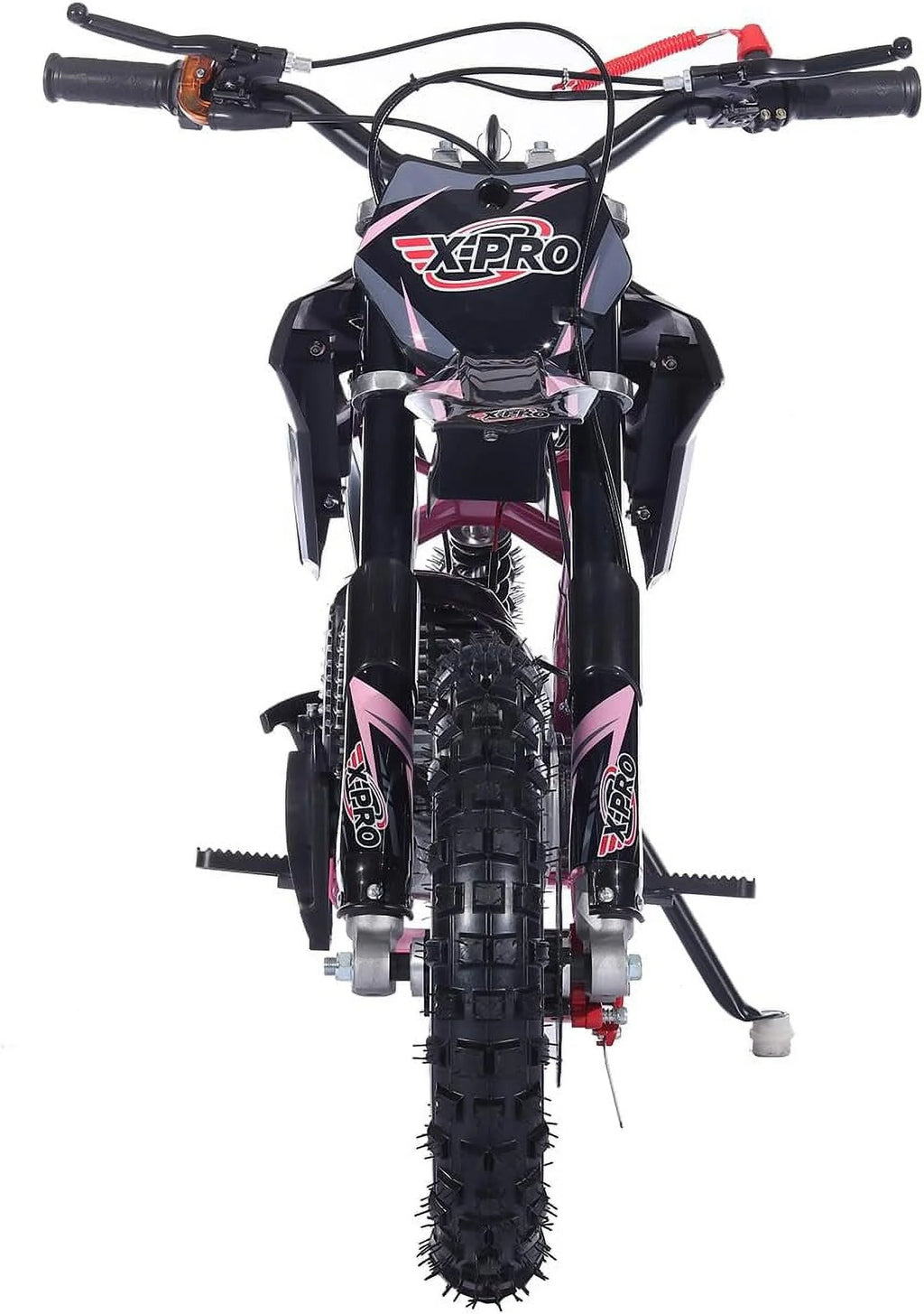X-Pro Brand New Upgraded Hawk 40cc Gas Powered 4 Stroke Mini Pit Dirt Bike with Pull Start for kids 10" Wheels