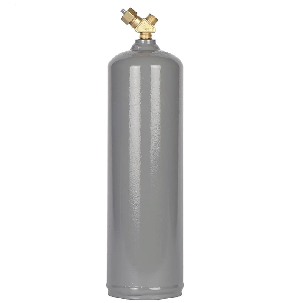 Steel Acetylene MC & 20 Cu ft Steel Oxy-Acetylene Welding Cylinder Set, 10 Cu ft, 2 Count