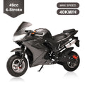 AQQW 49cc Gas Mini Motorcycle for Adults & Kids, 4-Stroke Mini Bikes, Gas Mini Dirt Bikes Ride on Toys, Max Load 441Lbs, Best Gifts for Kids