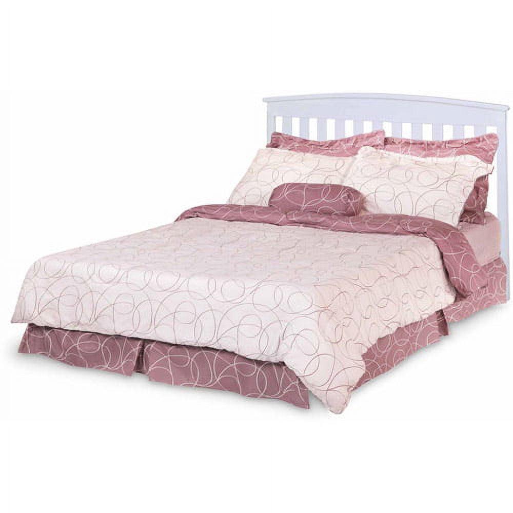 Delta Children Wooden Full-Size Bed Rails 0050. White