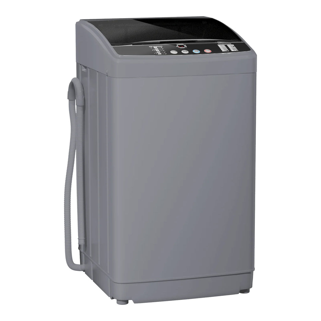 TABU Washer and Dryer Set, 17.6LBS Full Automatic Washing Machine & 8.8LBS Portable Dryer (Gray&White)