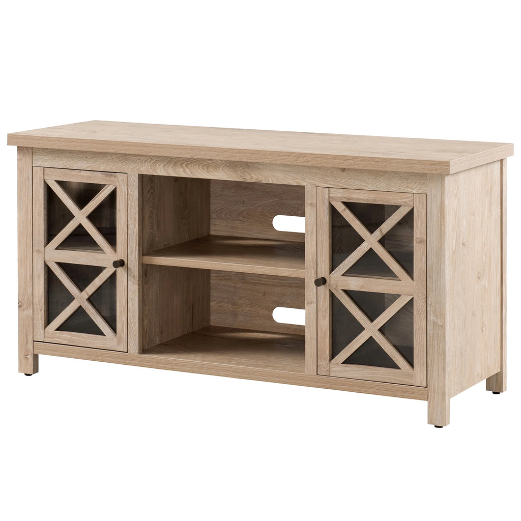 Evelyn&Zoe Colton TV Stand for TV's up to 55", White