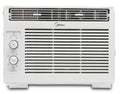 Midea 5,000 BTU 150 Sq ft Mechanical Window Air Conditioner, White, MAW05M1WWT, New