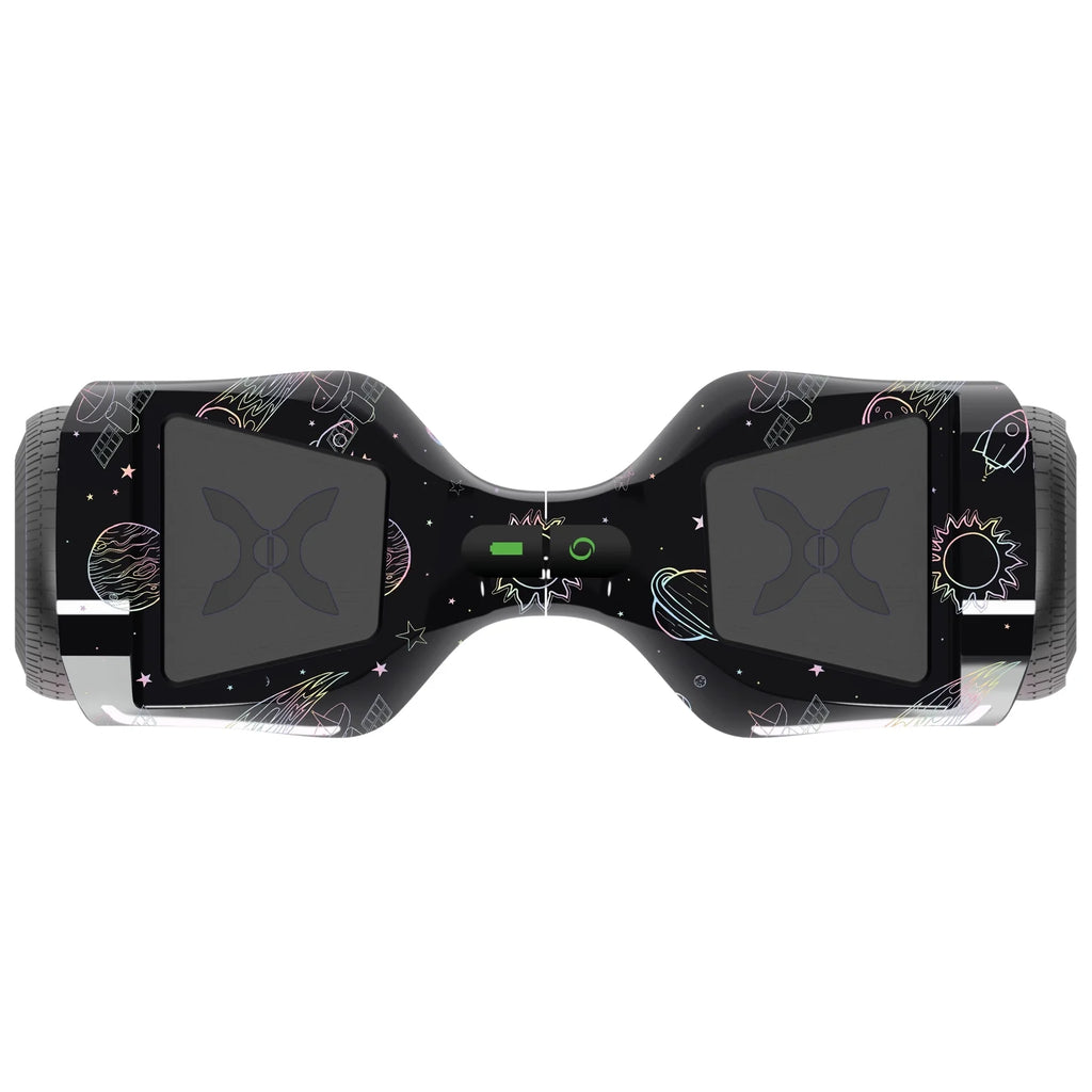 Hover-1 Evolution Hoverboard for Children, LED Headlights, 6 mph Max Speed, Midnight Blue