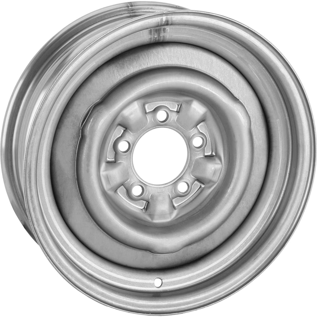 Speedway Motors Steel 15" Rim 15x5 inch 5 Lug Natural for Ford/Mopar
