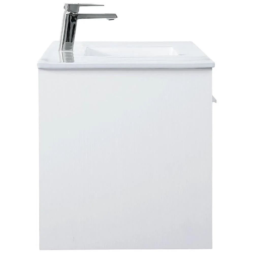 Elegant Kitchen and Bath 48 Inch  Single Bathroom Floating Vanity In Concrete Grey