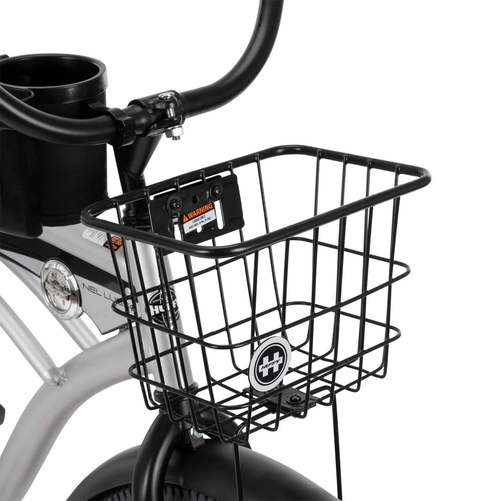 Huffy 26" Nel Lusso Cruiser Bike, Fits Riders 5'0"+, Matte Black, Adult, Men's