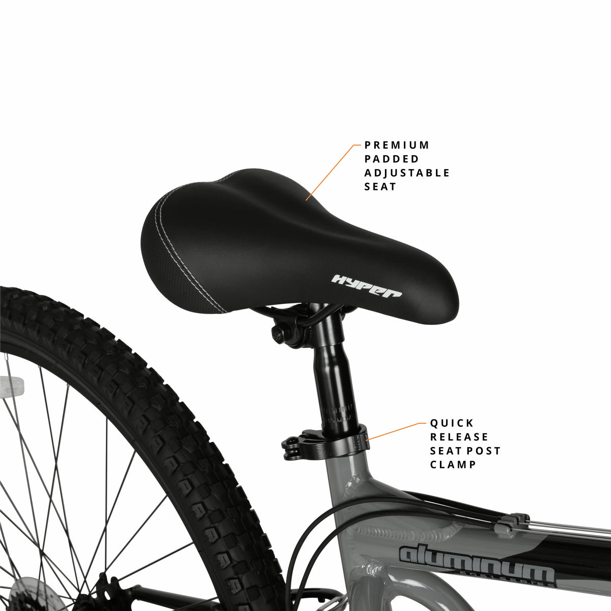 Hyper Bicycles 29" Men's Havoc Mountain Bike, Gray