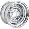 O/E Style Hot Rod Chrome Steel Wheel, 15x8, 5x4.5,