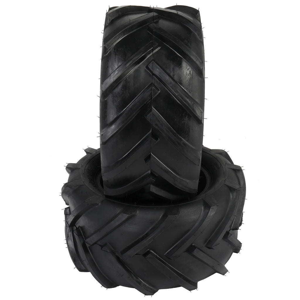Ktaxon 2 Pack 24x12.00-12 Lawn Mower Turf Tires, Garden Mower Tractor Cart Tires, 6PR Golf Cart Tires, Tubeless