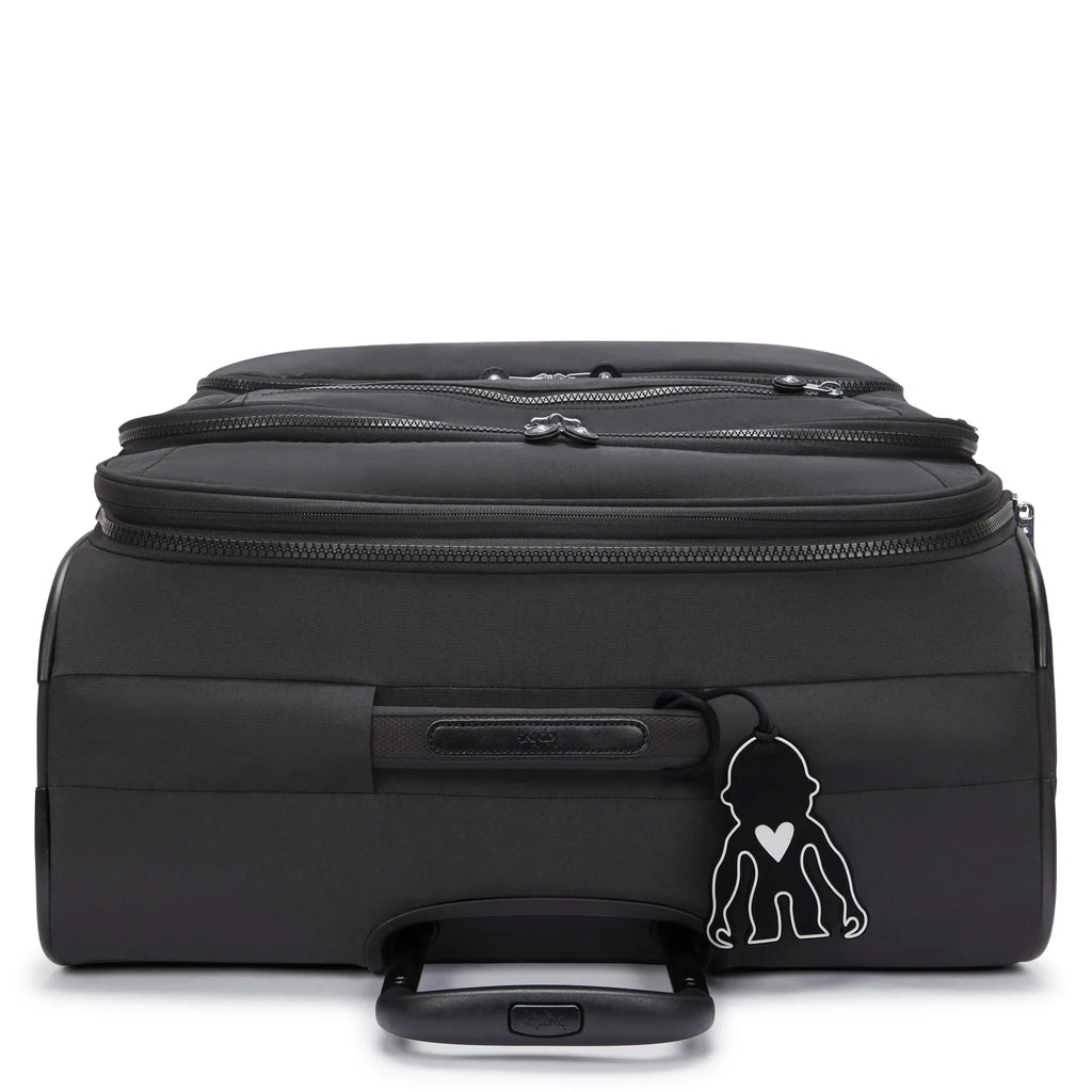 Kipling New Youri Spin Large 4 Wheeled Rolling Luggage Black Noir