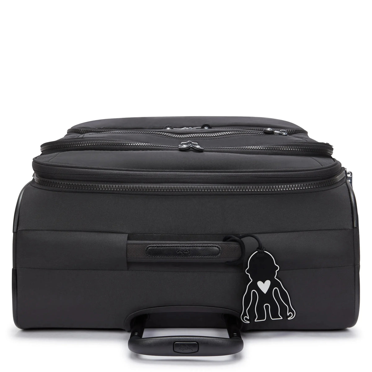 Kipling New Youri Spin Large 4 Wheeled Rolling Luggage Black Noir