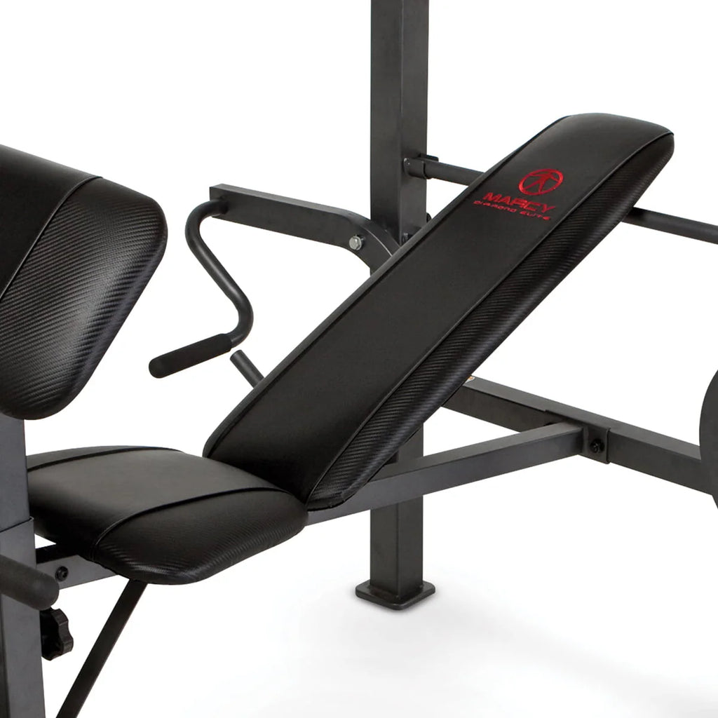 Marcy Adjustable Standard Weight Bench with Butterfly MD-389