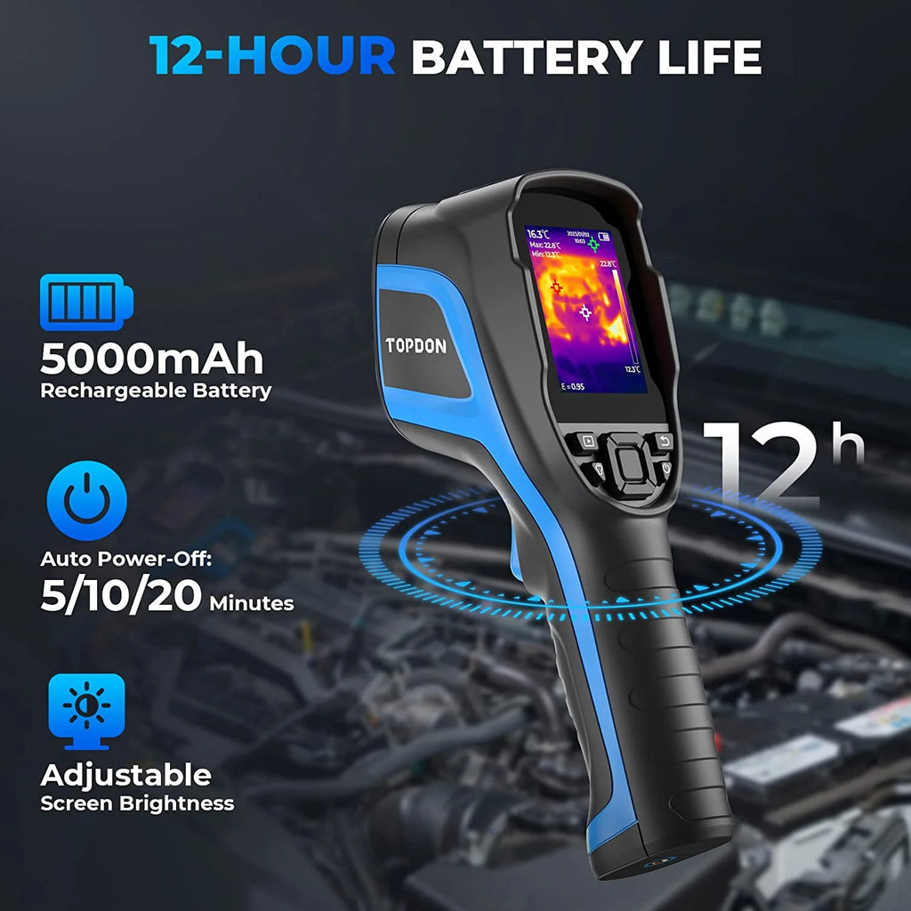 Thermal Imaging Camera TOPDON TC005 256 x 192 IR High Resolution Dual-Camera -4��F~1022��F Handheld Infrared Thermal Imager