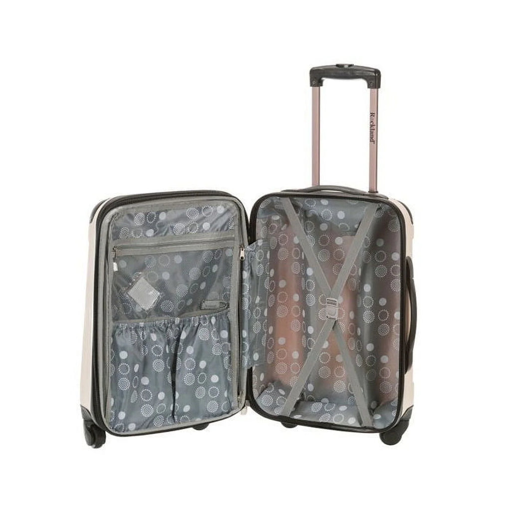 Rockland Luggage Sonic 3 Piece Hardside Spinner Luggage Set, F190