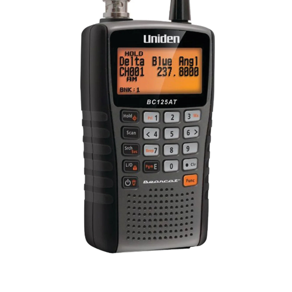 Uniden Bearcat Compact Handheld Analog Scanner, BC125ATPT