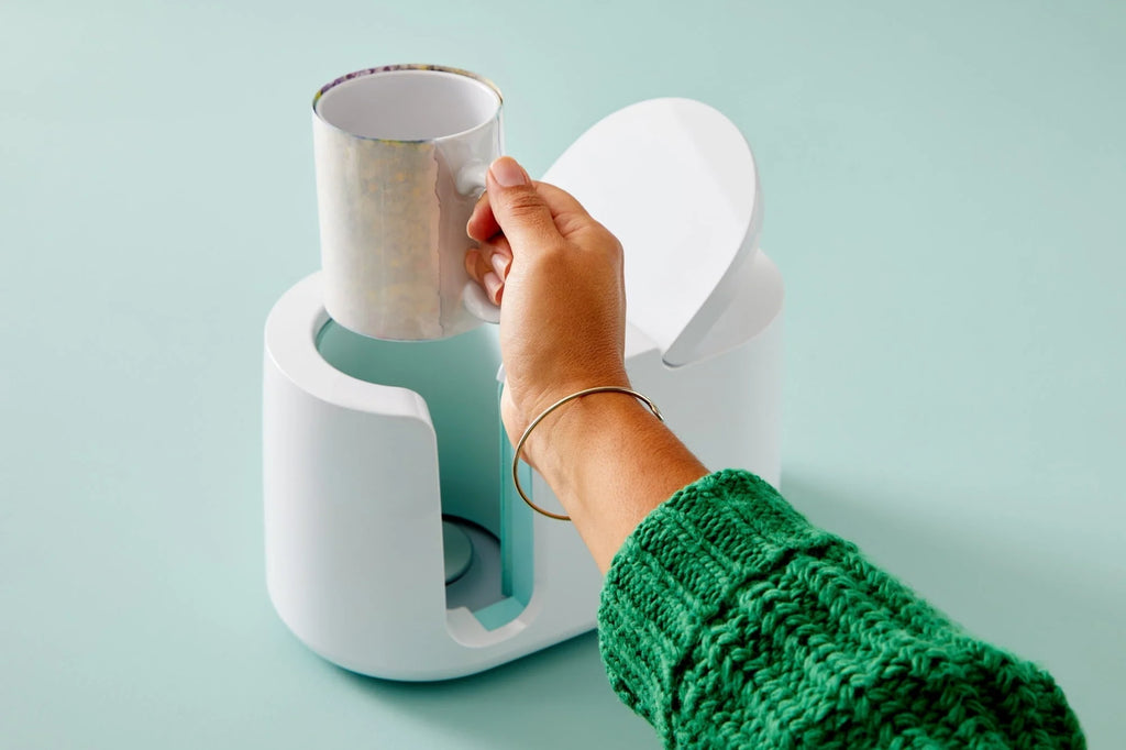 Cricut Mug Heat Press for Sublimation Mug Projects- Buffalo Check and more Infusible Ink, Transfer Sheets, Mug Blanks Bundle