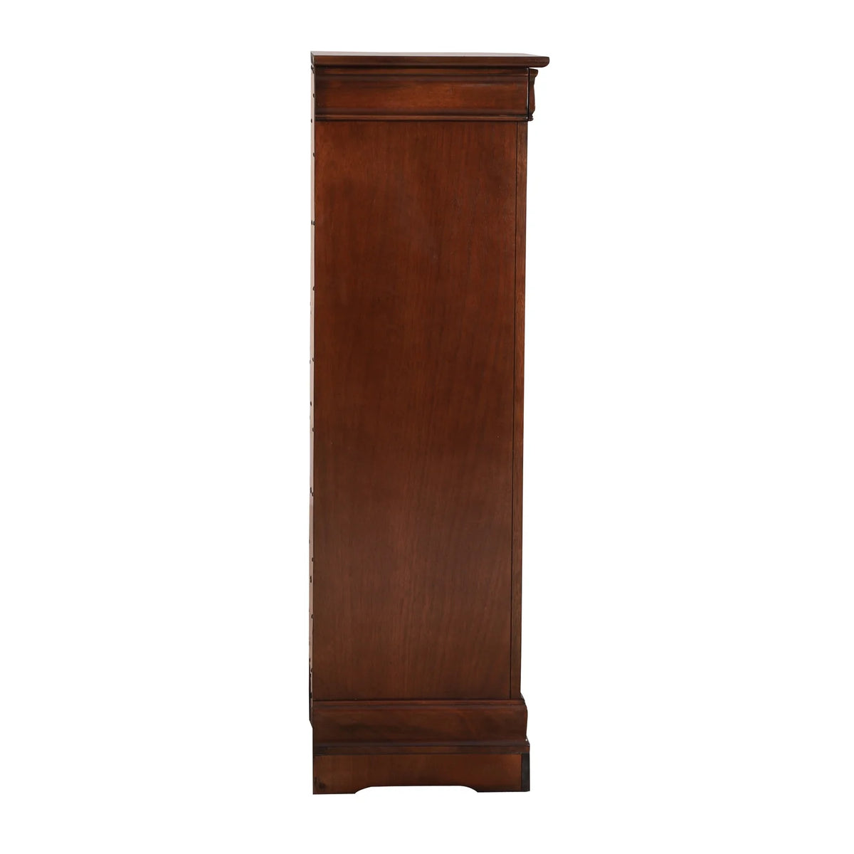 Glory Furniture Louis Phillipe 7 Drawer Lingerie Chest in Cherry