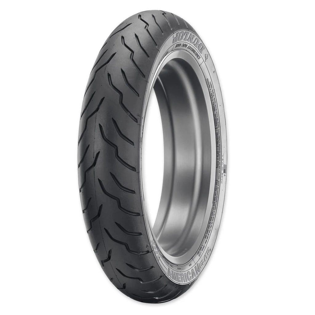 Dunlop American Elite Front Motorcycle Tire 130/80B-17 (65H) Black Wall