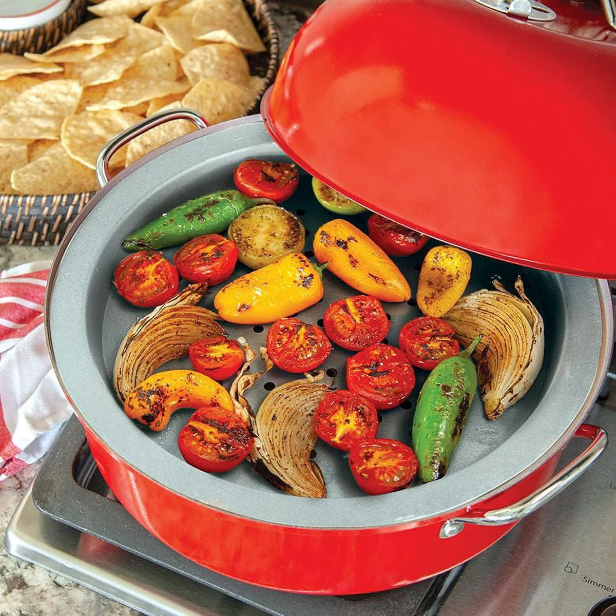 Nordic Ware - 36550 - NW Stovetop Kettle Smoker