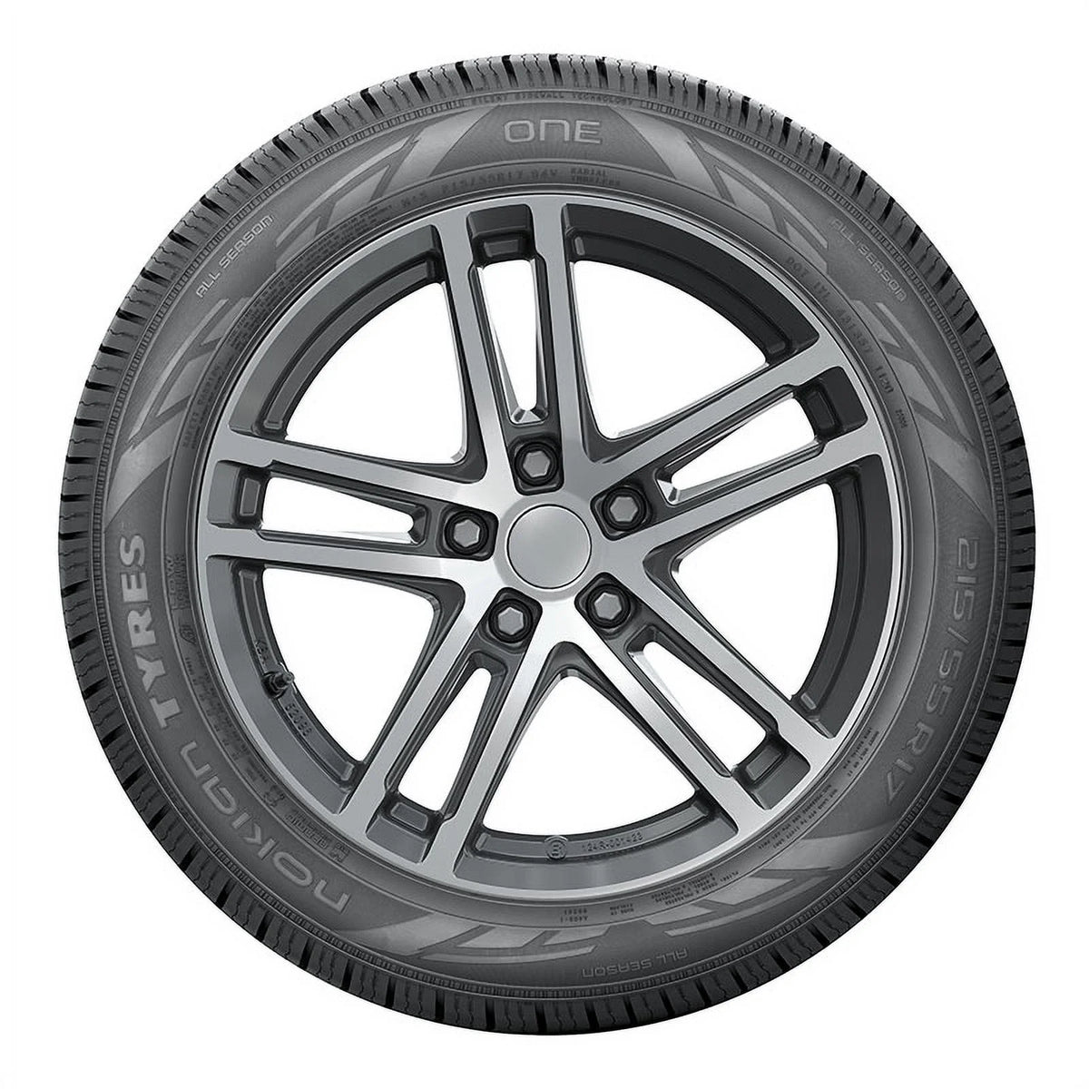 Set of 4 Nokian One 215/55R17 94V Tires