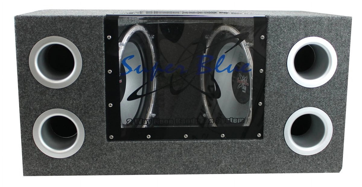 PYRAMID BNPS102 10" 1000W Subwoofer Enclosure Subs Box + Audiopipe Amplifier Amp