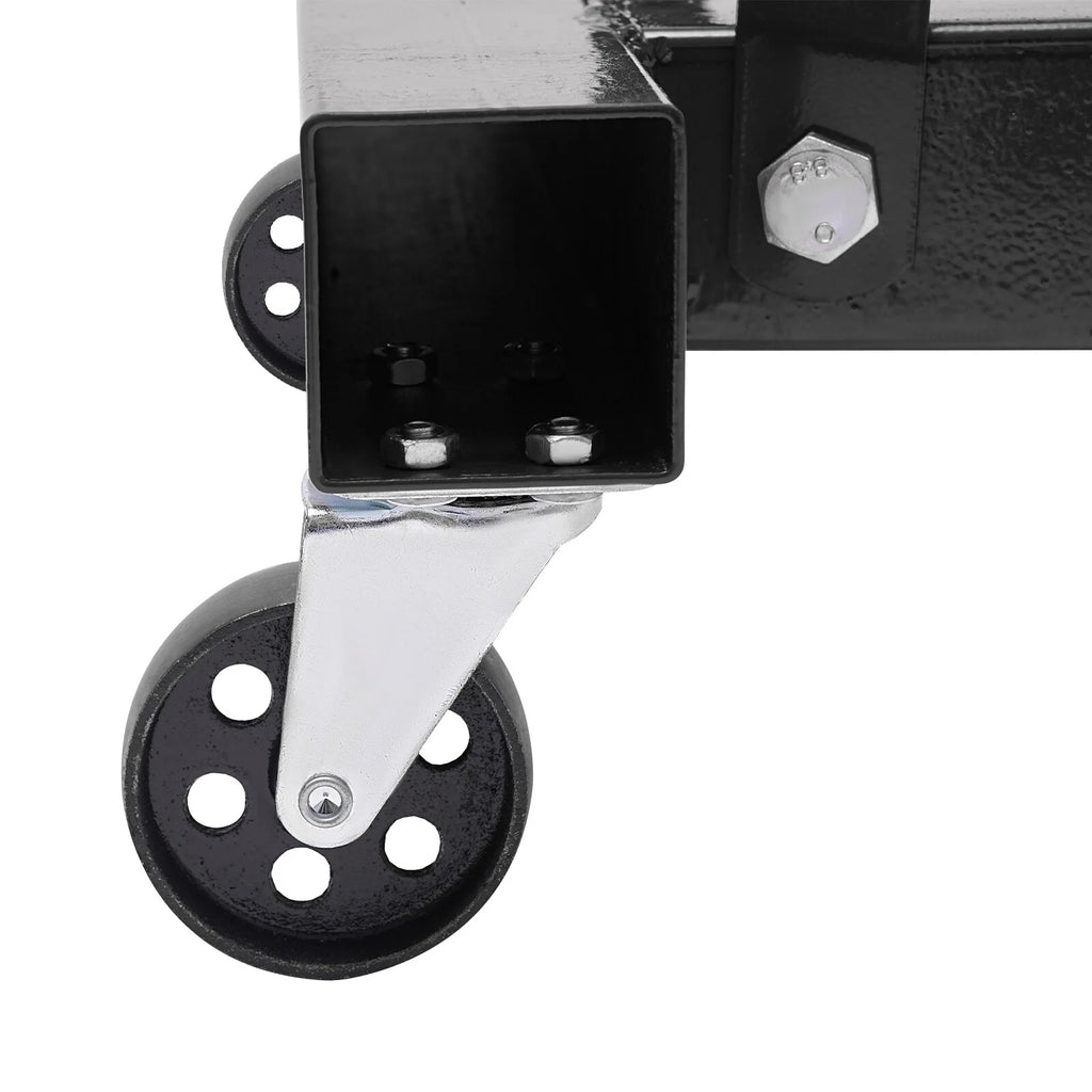 Folding Hydraulic Crane with Wheels for Workshops, Warehouses, Wharves to Move Gas Engines and Some Smaller Diesel Engines