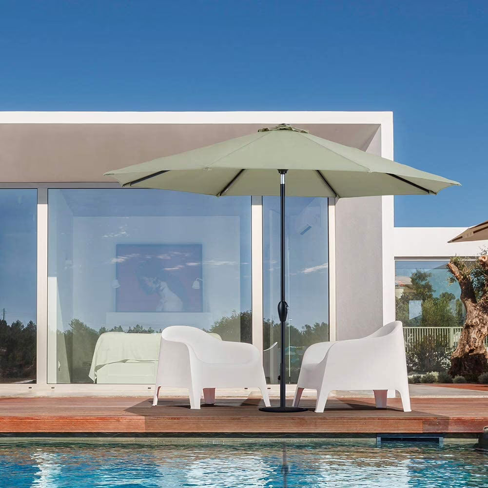 Tempera 9FT Auto Tilt patio umbrella