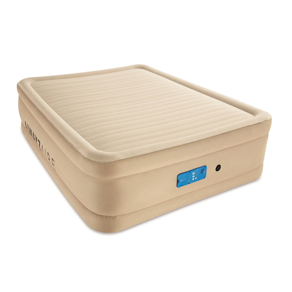Bestway - AlwayzAire Comfort Choice Fortech 10 Inch Airbed with Built-in Ac Pump, Queen