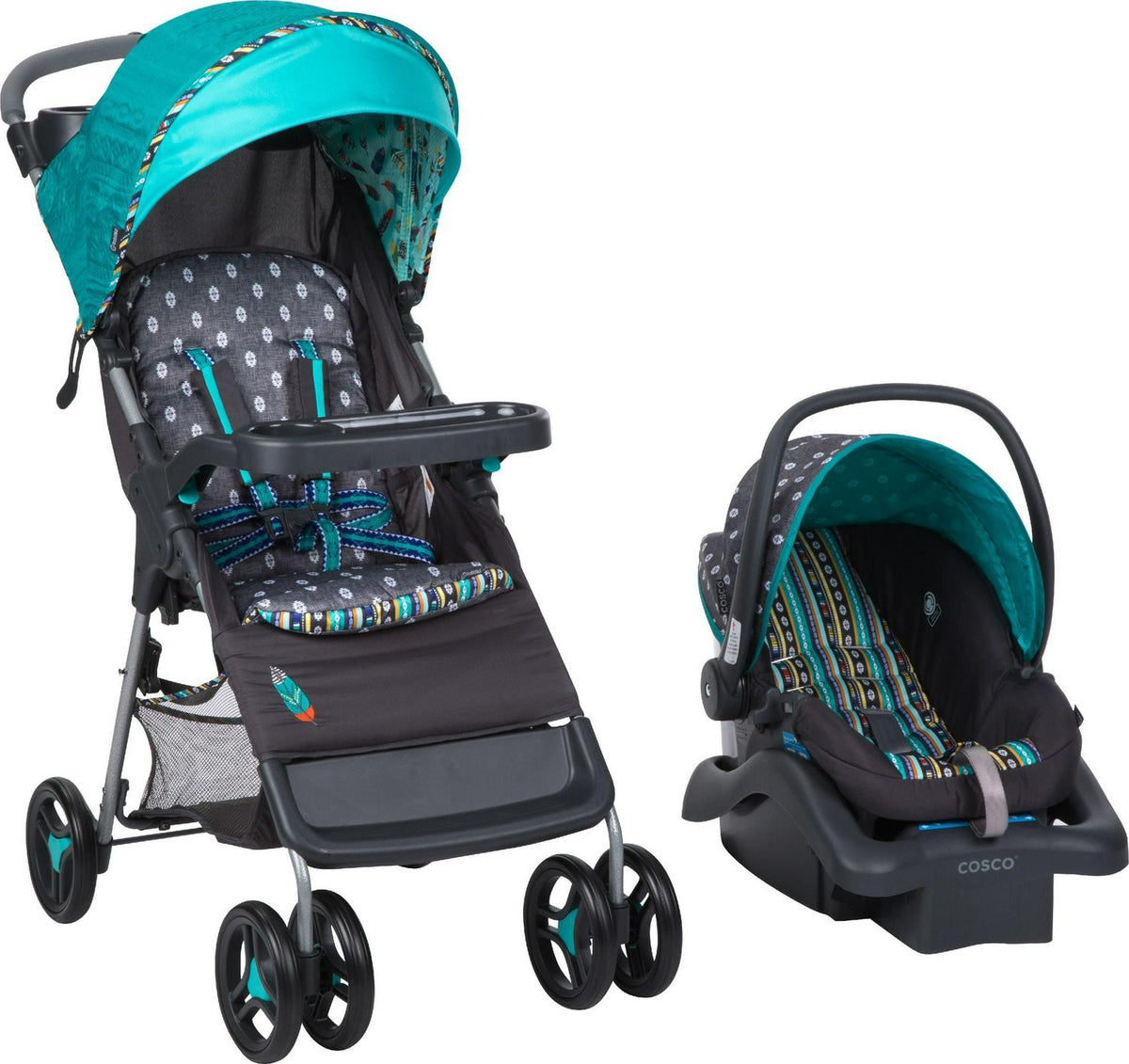 Babideal Lightweight Compact Baby Stroller &amp; Infant Car Seat Seat. Pixelray