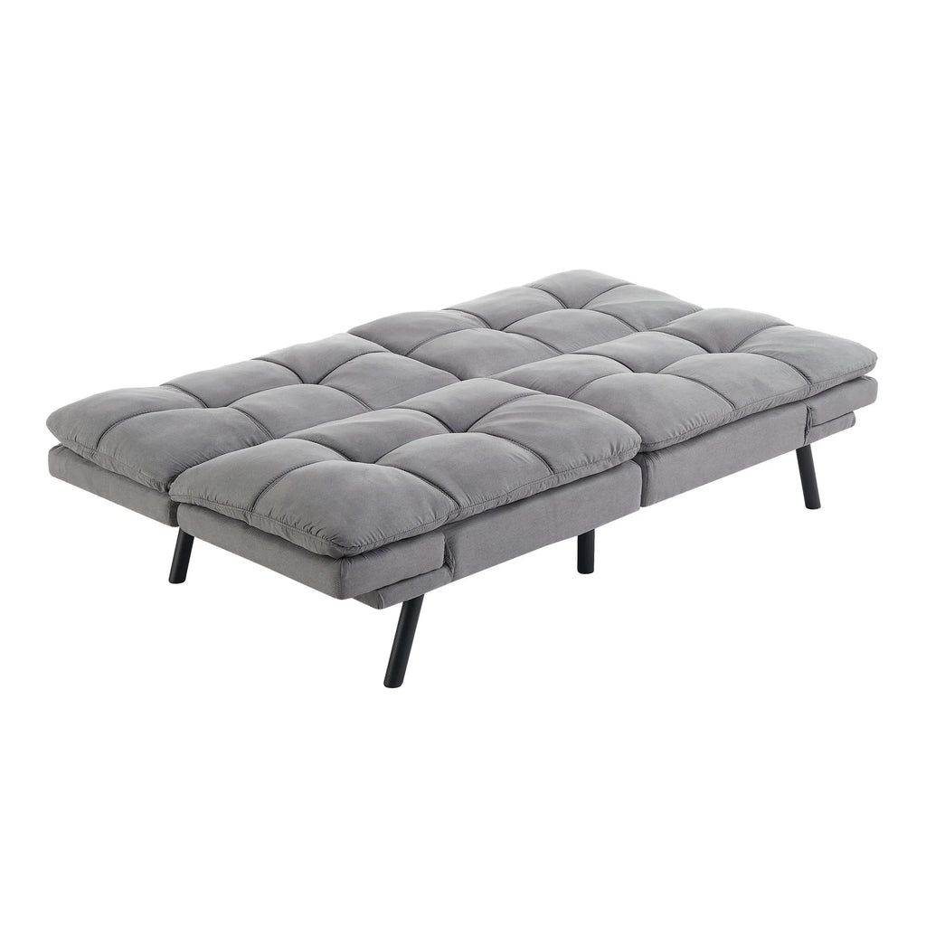Mainstays Memory Foam Futon with 72",Black