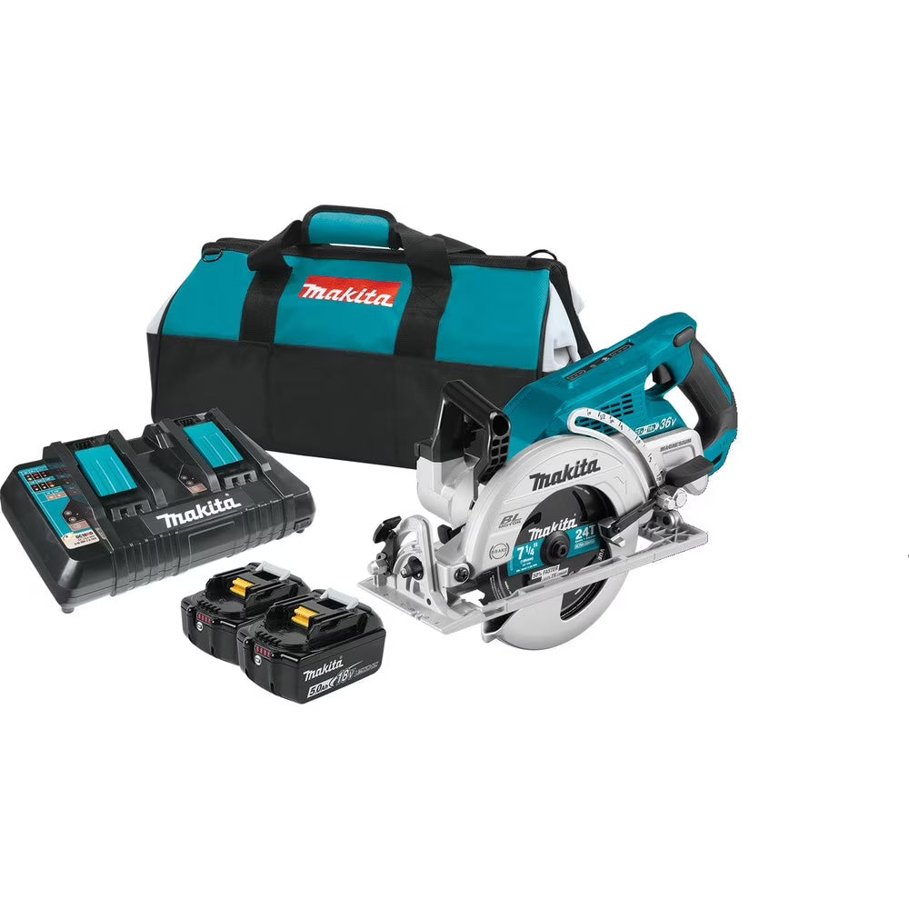 Makita 18v X2 Circular Saw Kit XSR01PT