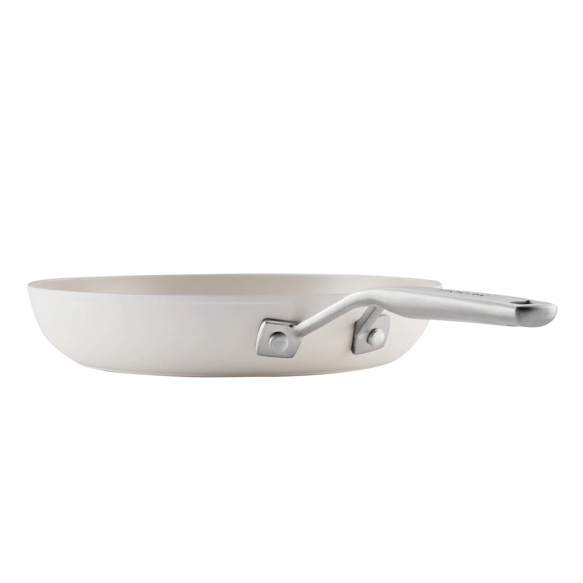 KitchenAid Hard-Anodized 10 Pcs Ceramic Induction Cookware Set, Dishwasher Safe and Oven Safe to 500?��F, Porcelain White