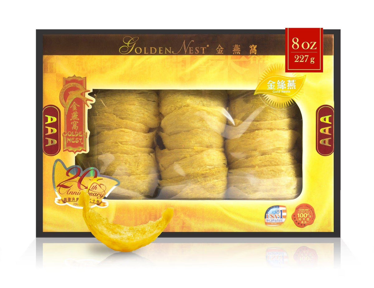 Premium Gold Bird��s Nest AAA �C 227 Grams (8 Oz.)