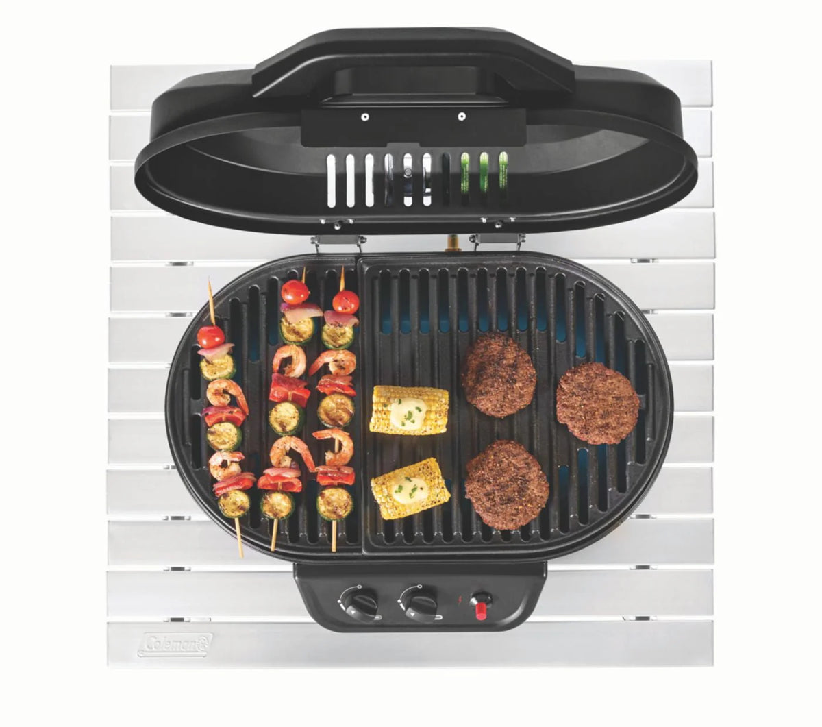 Coleman Roadtrip 225 Tabletop Propane Gas Grill, Black