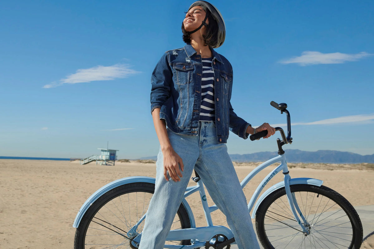 26" Concord Pacifica Cruiser Bicycle, Fits Riders 5'2" - 5'10"+, Adult, Unisex, Light Blue