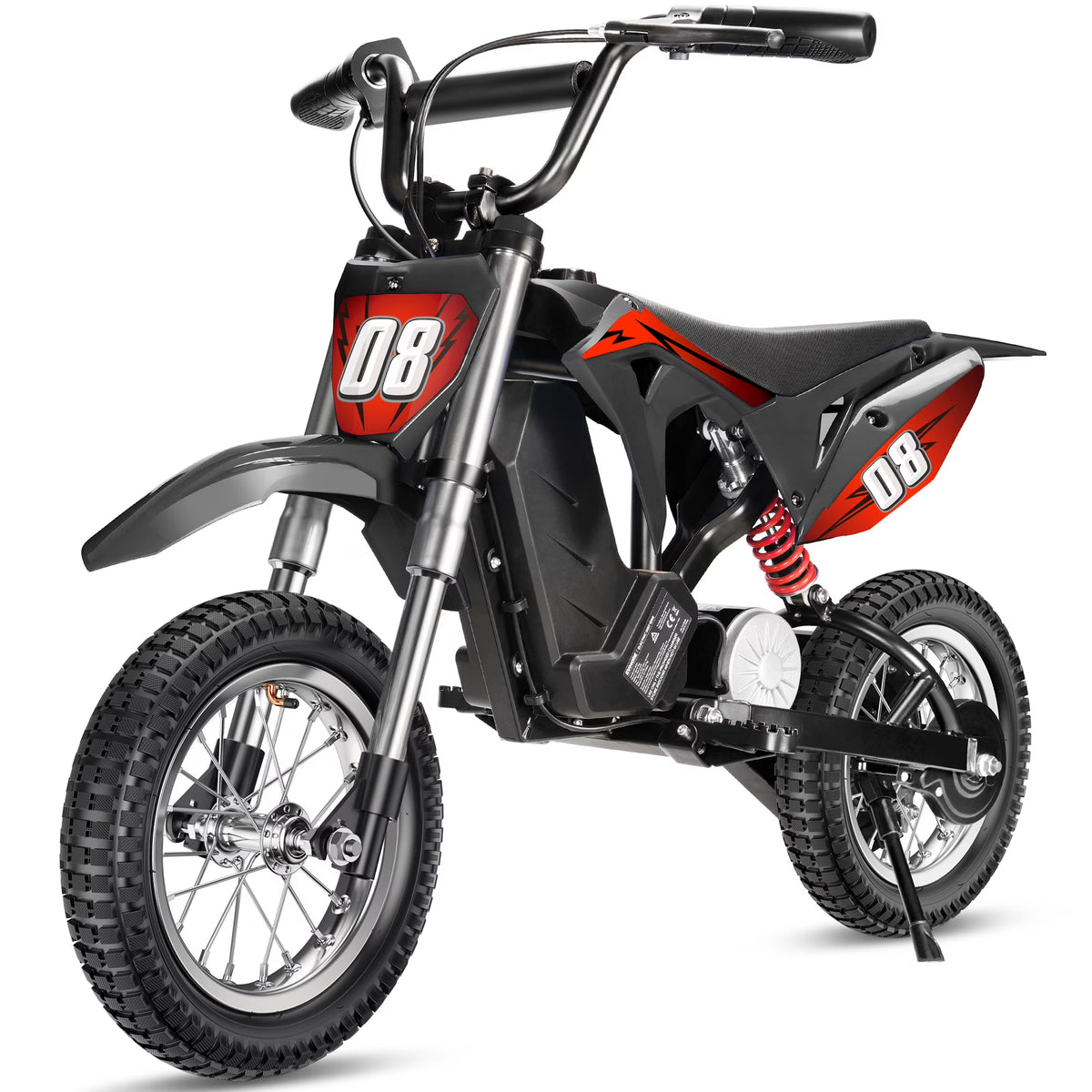 36V Kids Electric Dirt Bike,Fast Speed Electric Motorcycle Up to 16 MPH & 10 Miles Long-Range, 3-Speed Modes, Twist Grip Throttle, Dual Suspension & Brakes for Kids Ages 5-10 Ride on Toys