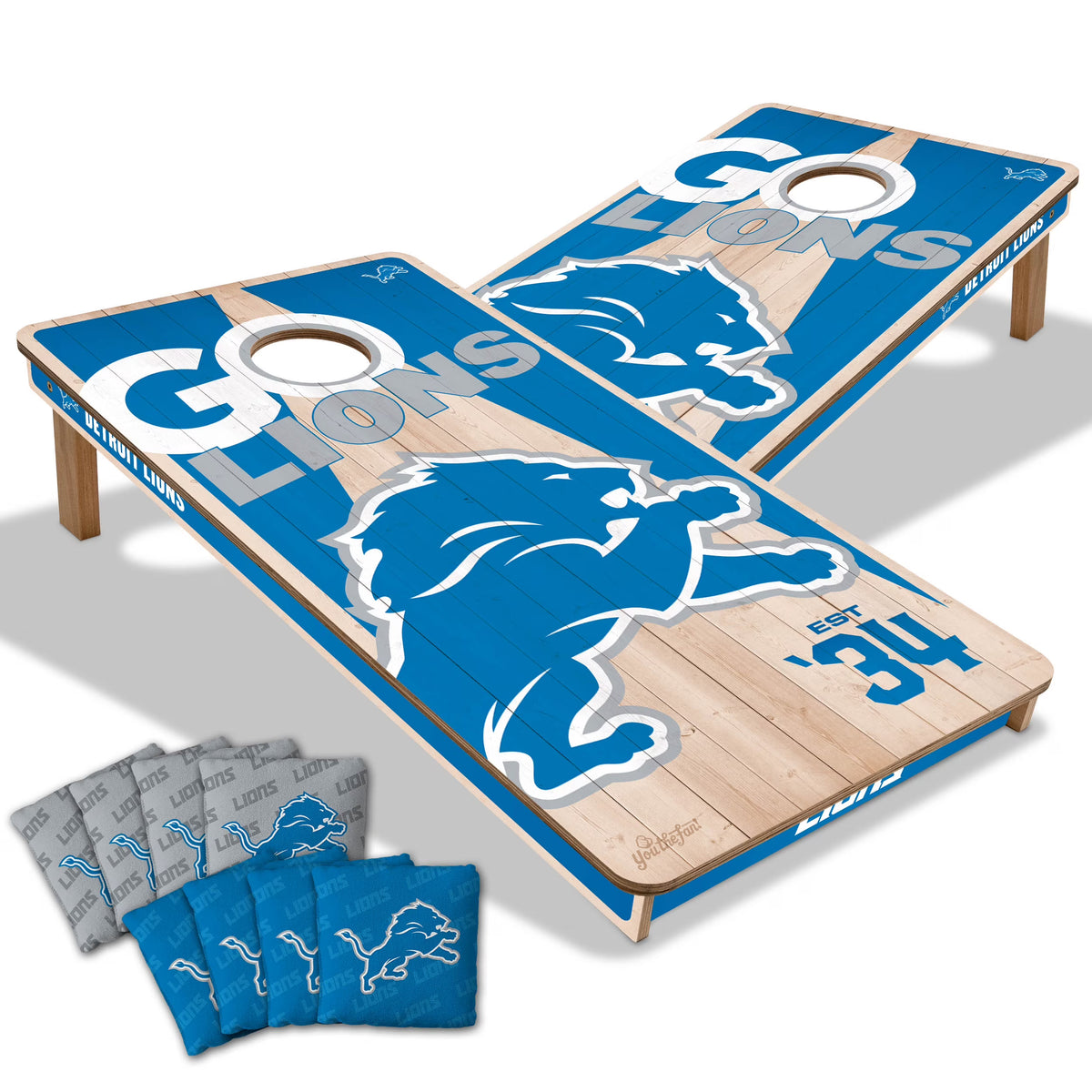YouTheFan NFL Buffalo Bills 2' x 4' Cornhole Game