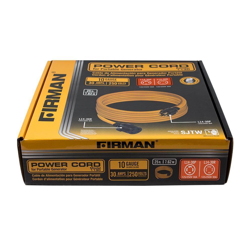30 Amp Generator Power Cord