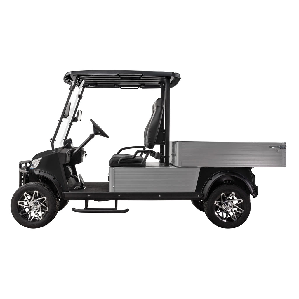 Massimo MVR Cargo Max Electric Utility Golf Cart 48V 5kW Motor - Blue