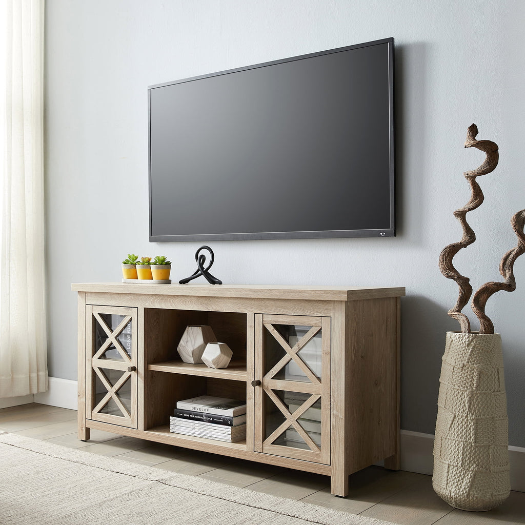 Evelyn&Zoe Colton TV Stand for TV's up to 55", White