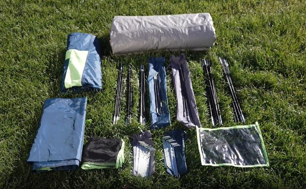 Ozark Trail 8 Person Dual Dome Tent - 17ft. x 9ft. - 21.89 lbs.