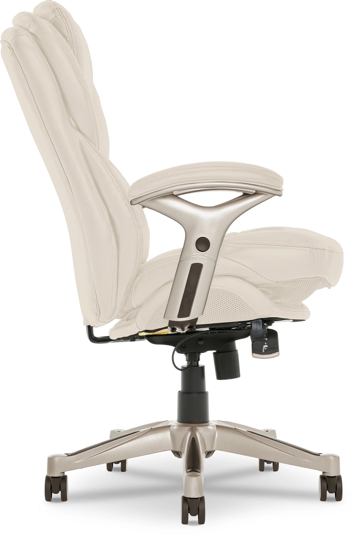 Serta Back in Motion Technology Fabric Executive Office Chair, Light Gray