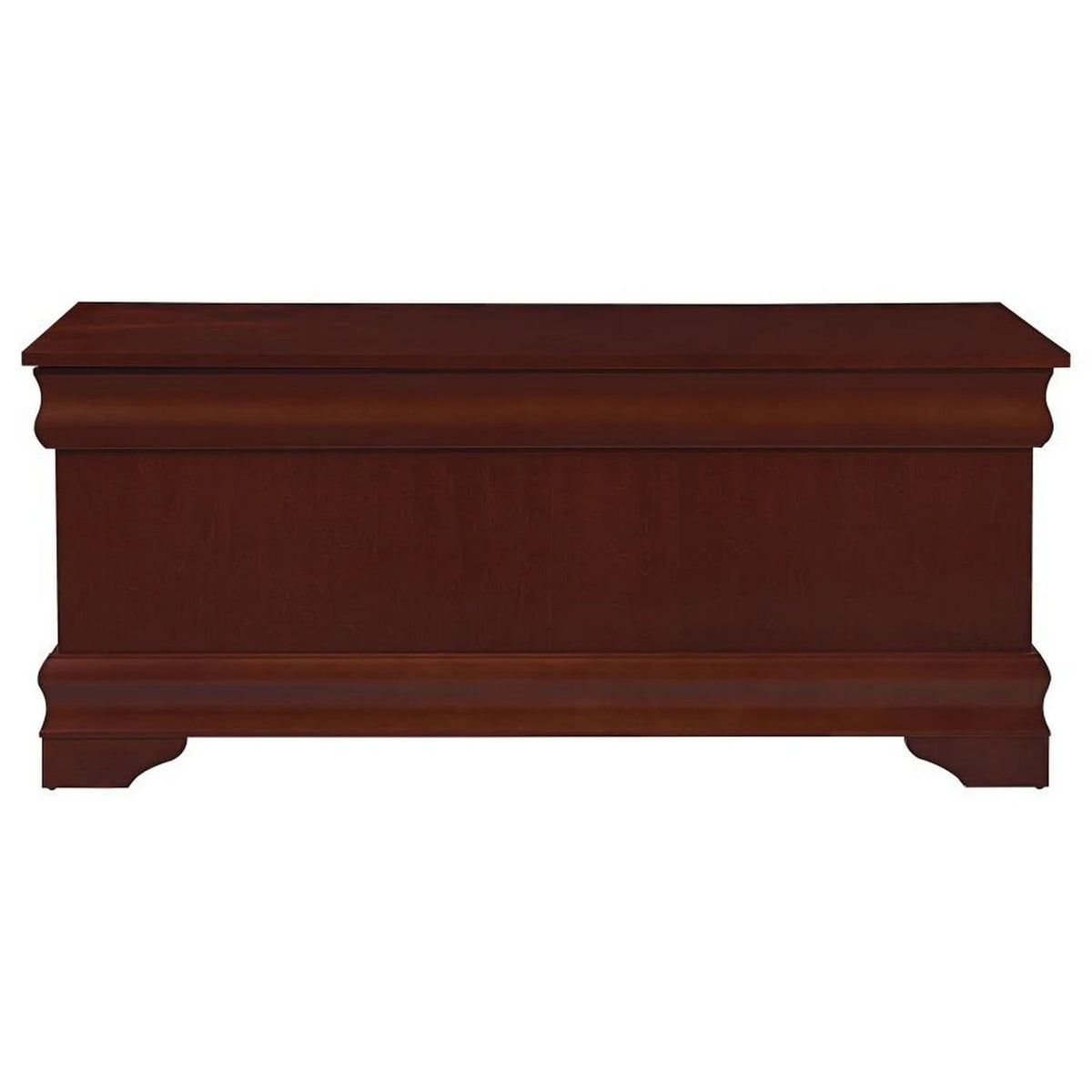 Traditional Style Wooden Cedar Chest, Brown