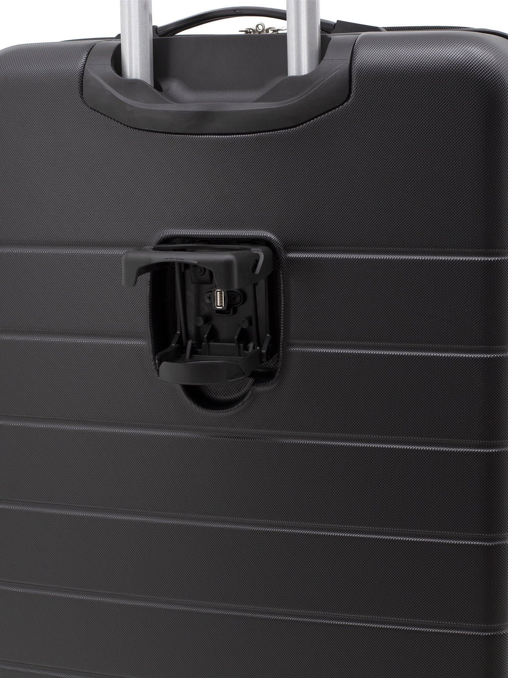 Wrangler 3 Piece Luggage Set with Cup Holder and USB Port, Olive Green