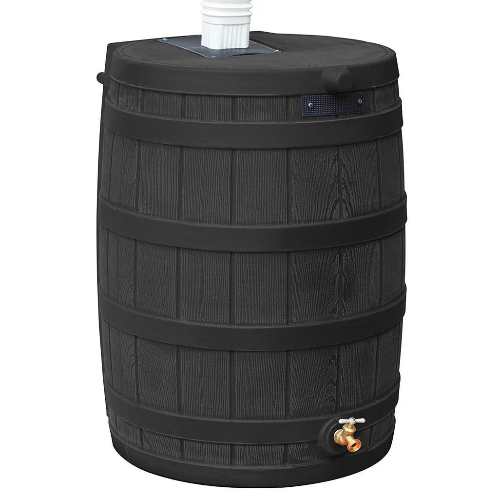 Good Ideas Rain Wizard Rain Storage Collection Rain Barrel 50-Gallon
