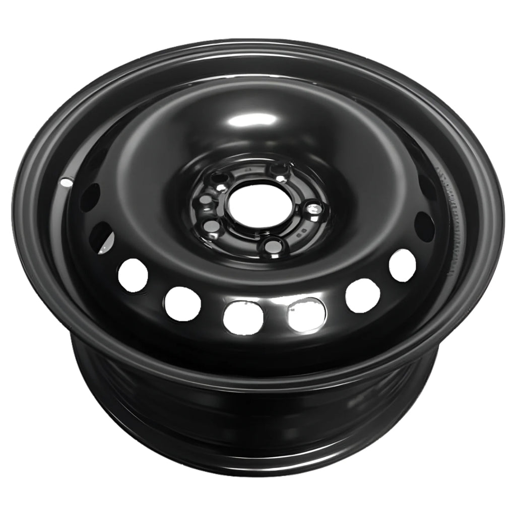 For 2013-2016 Dodge Dart 16 Inch Painted Black Rim - OE Direct Replacement - Road Ready Car Wheel